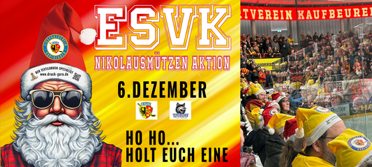 „Nikolaustag in Rot und Gelb: Ein besonderes Spiel beim ESV Kaufbeuren“