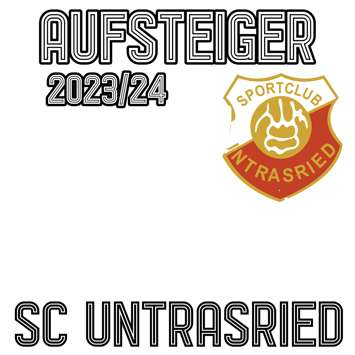 DTF Transfer "WIR FEIERN AUFSTIEG / MEISTER" druck-guru