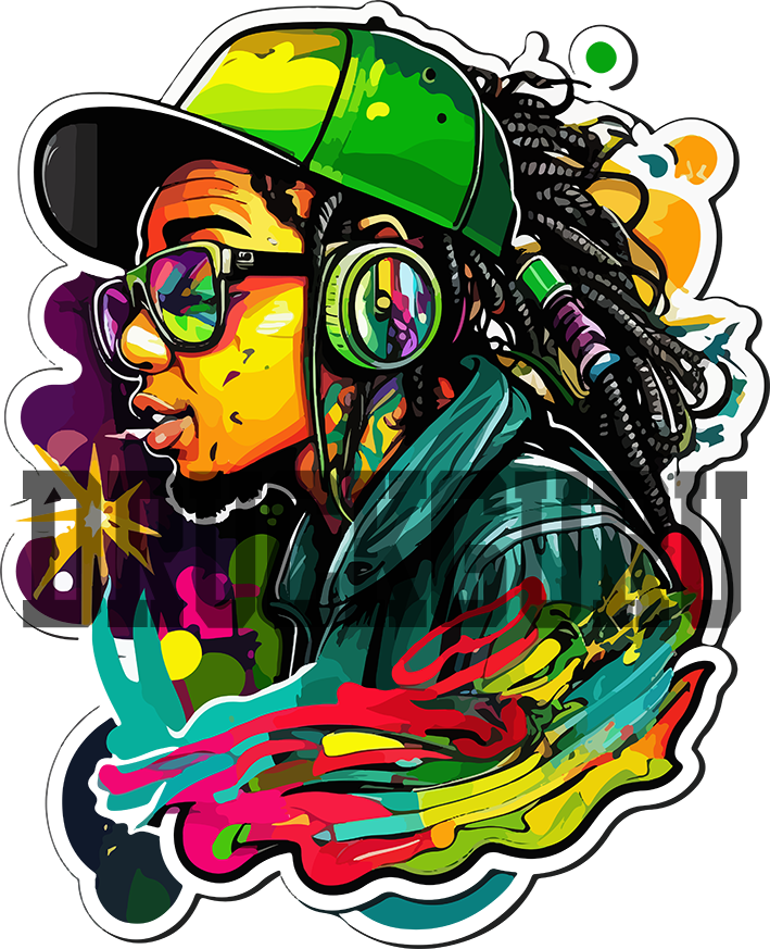 DTF-Transfer Bundle "Hip Hop Graffiti" druck-guru