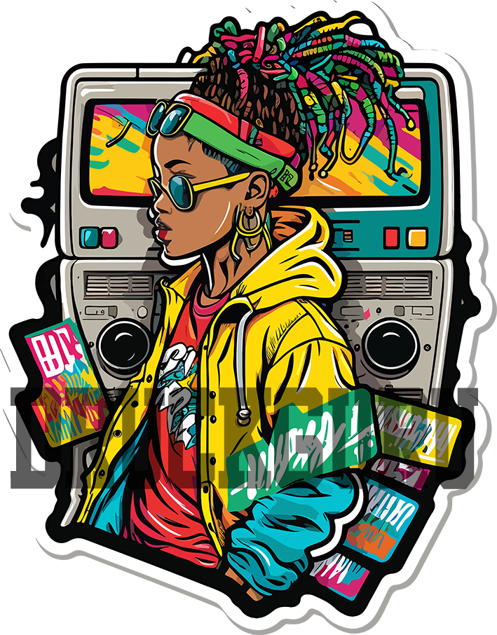 DTF-Transfer Bundle "Hip Hop Graffiti" druck-guru