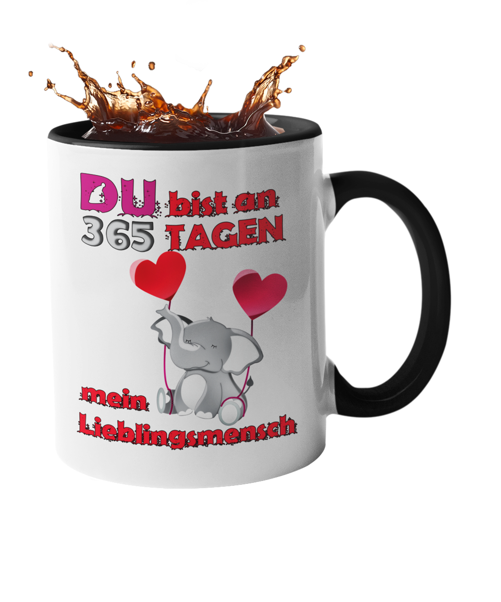 Tasse "365 Tage Lieblingsmensch" Handmade-Lifestyle