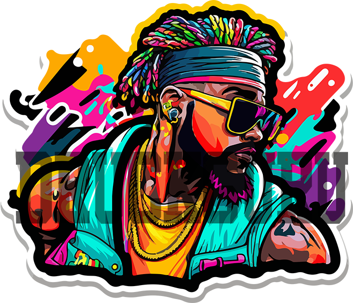 DTF-Transfer Bundle "Hip Hop Graffiti" druck-guru