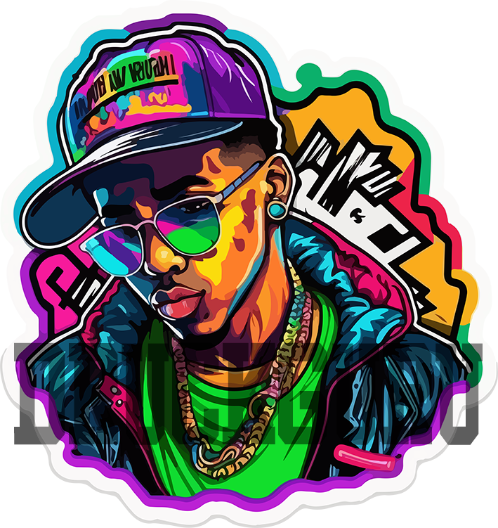DTF-Transfer Bundle "Hip Hop Graffiti" druck-guru
