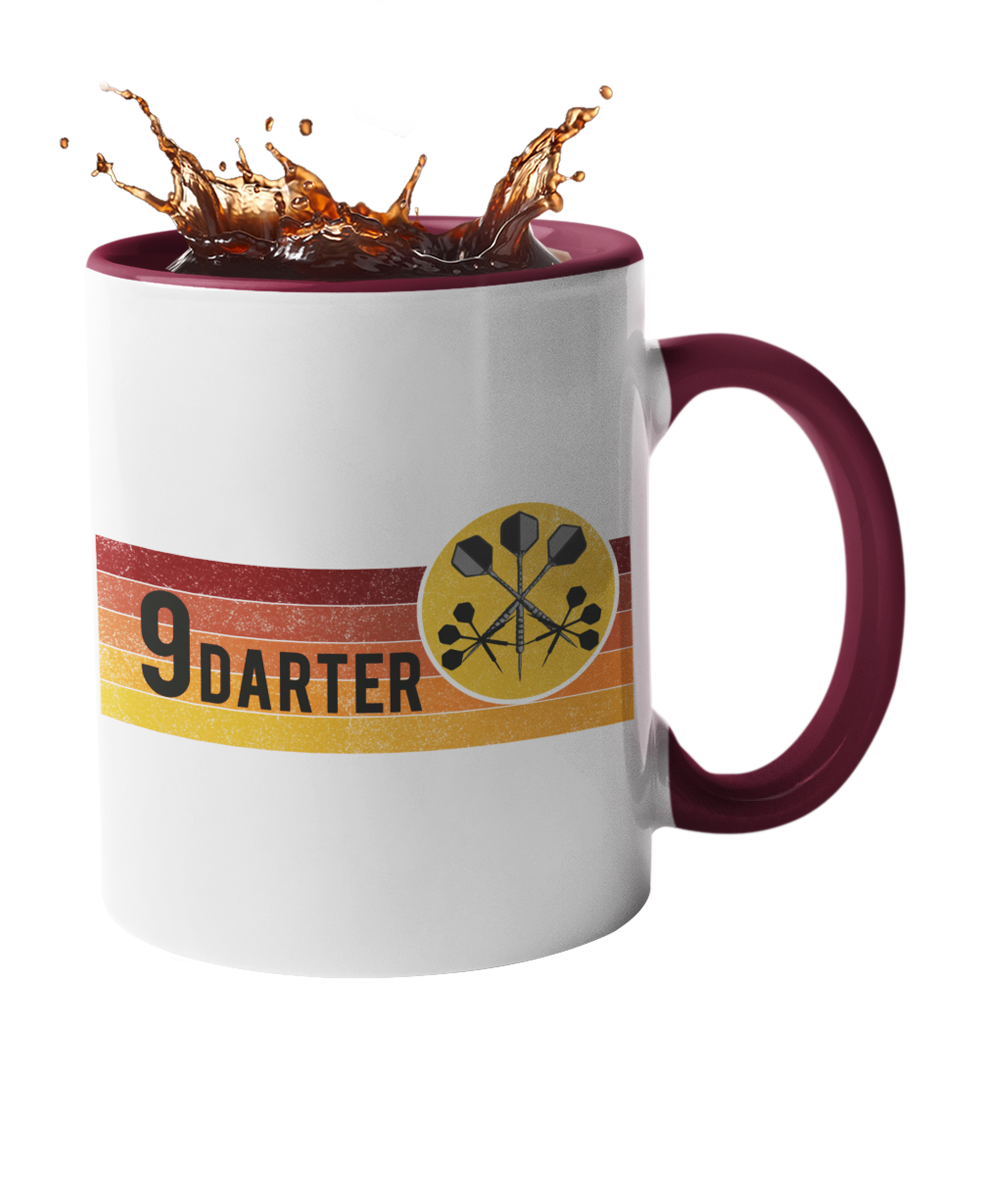 Darts Tasse "9 Darter" Handmade-Lifestyle
