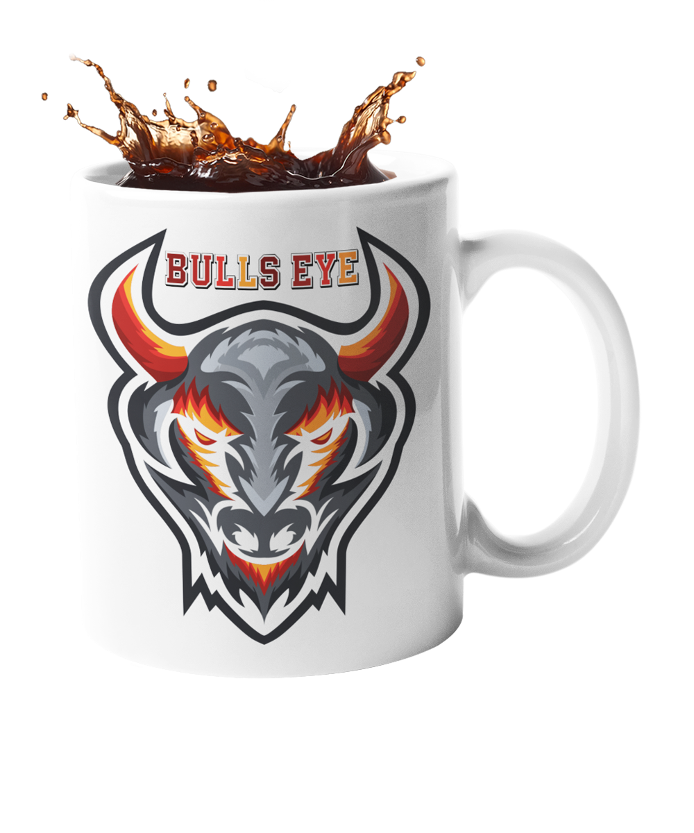 Darts Tasse "Bulls Eye - Three" Handmade-Lifestyle