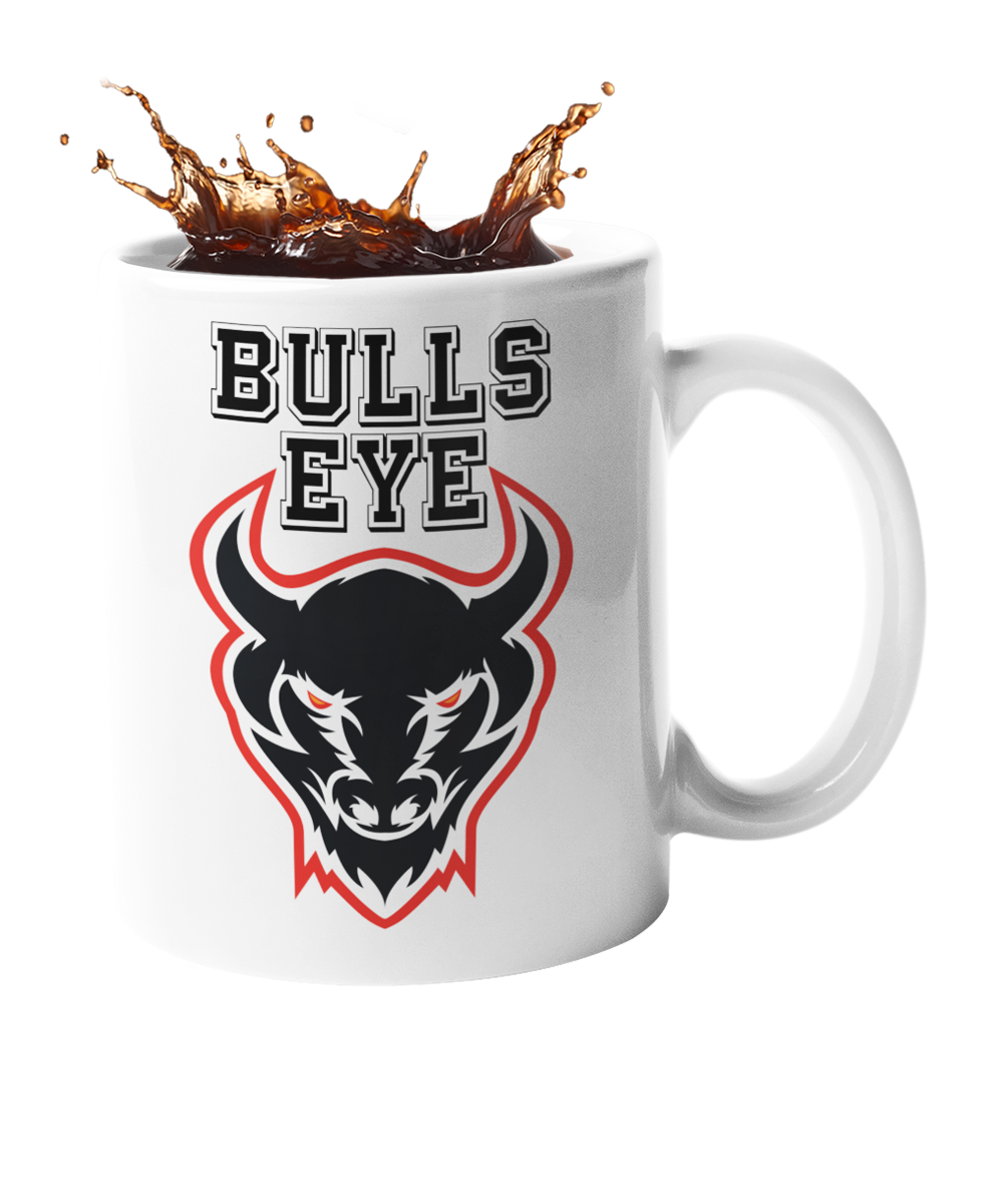 Darts Tasse "Bulls Eye - Five" Handmade-Lifestyle