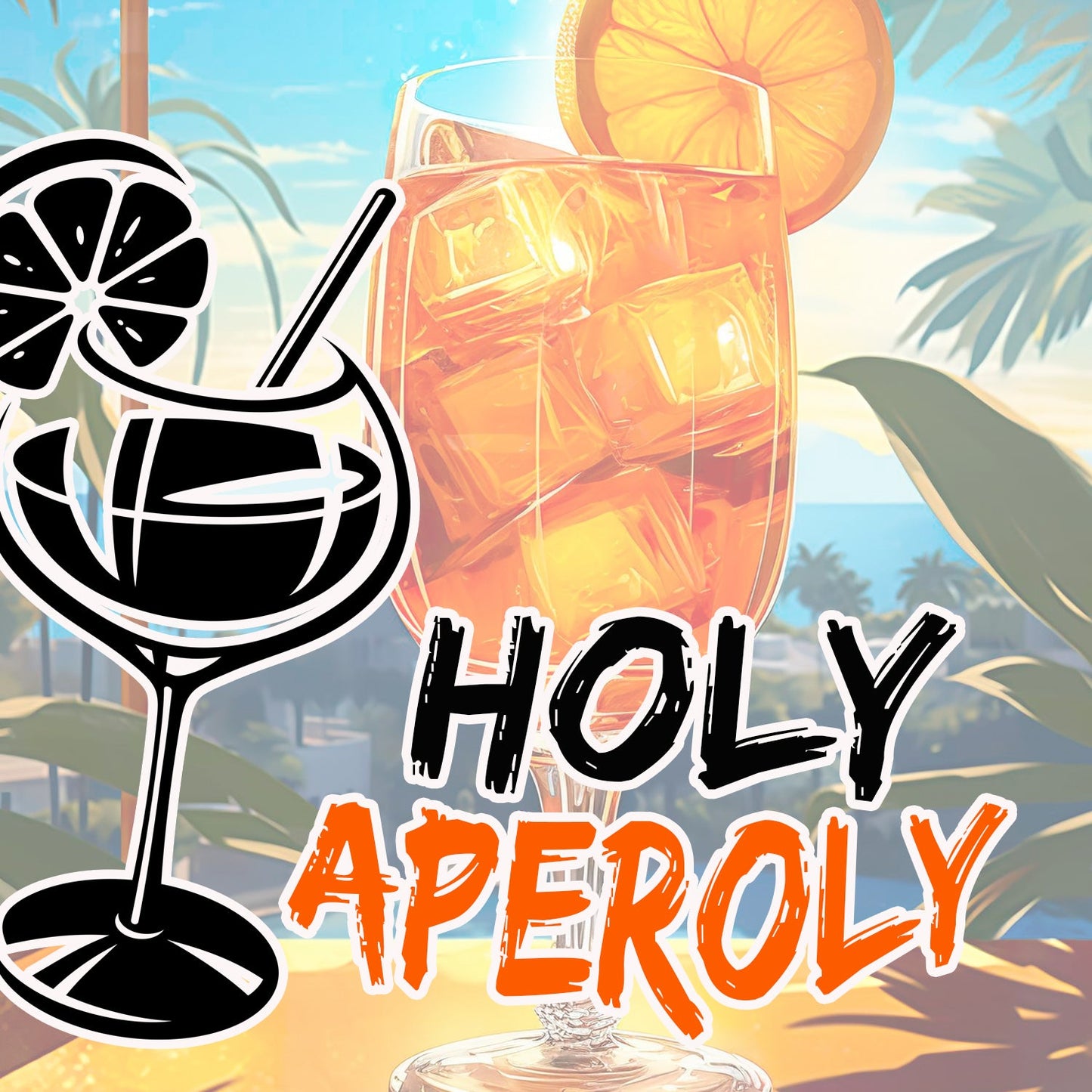 Bügelbild "Aperol" - MASTER druck-guru