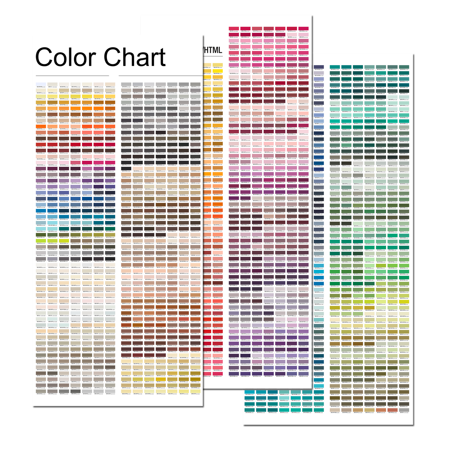 DTF-Farbcharts druck-guru