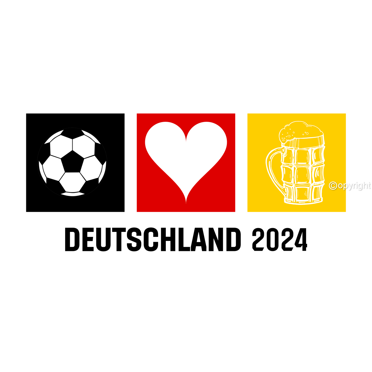 DTF Transfer EM 2024 "Ball-Love-Bier" druck-guru