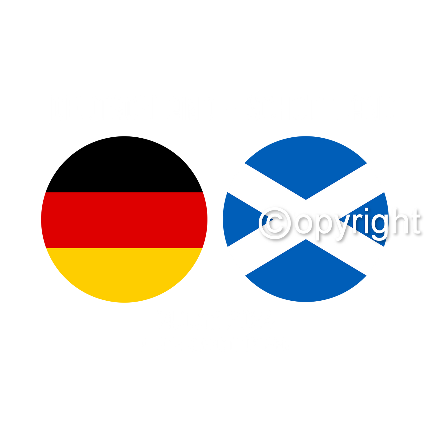 DTF Transfer EM 2024 "Gameday Schottland" druck-guru