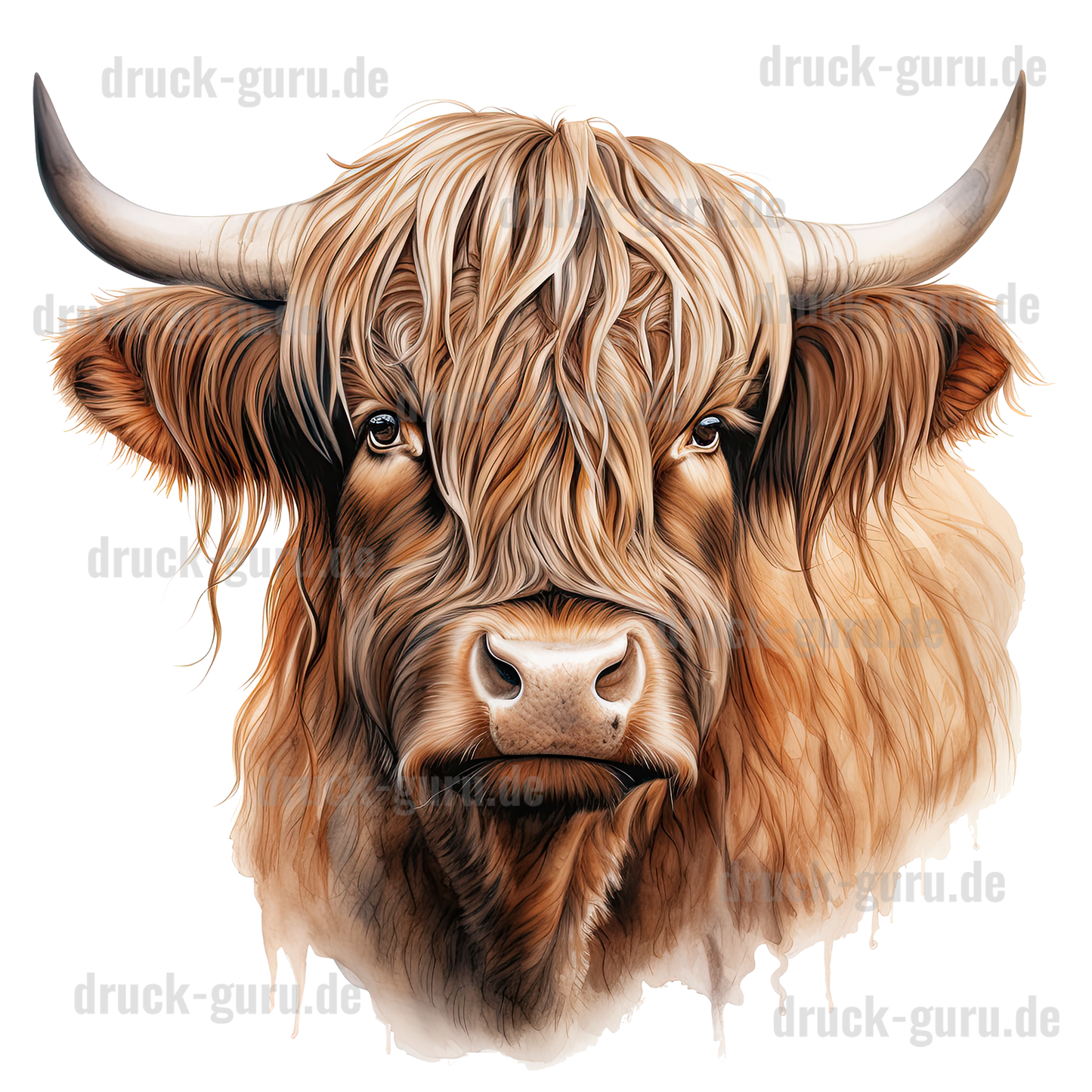 Bügelbild "Bulle Roth" druck-guru