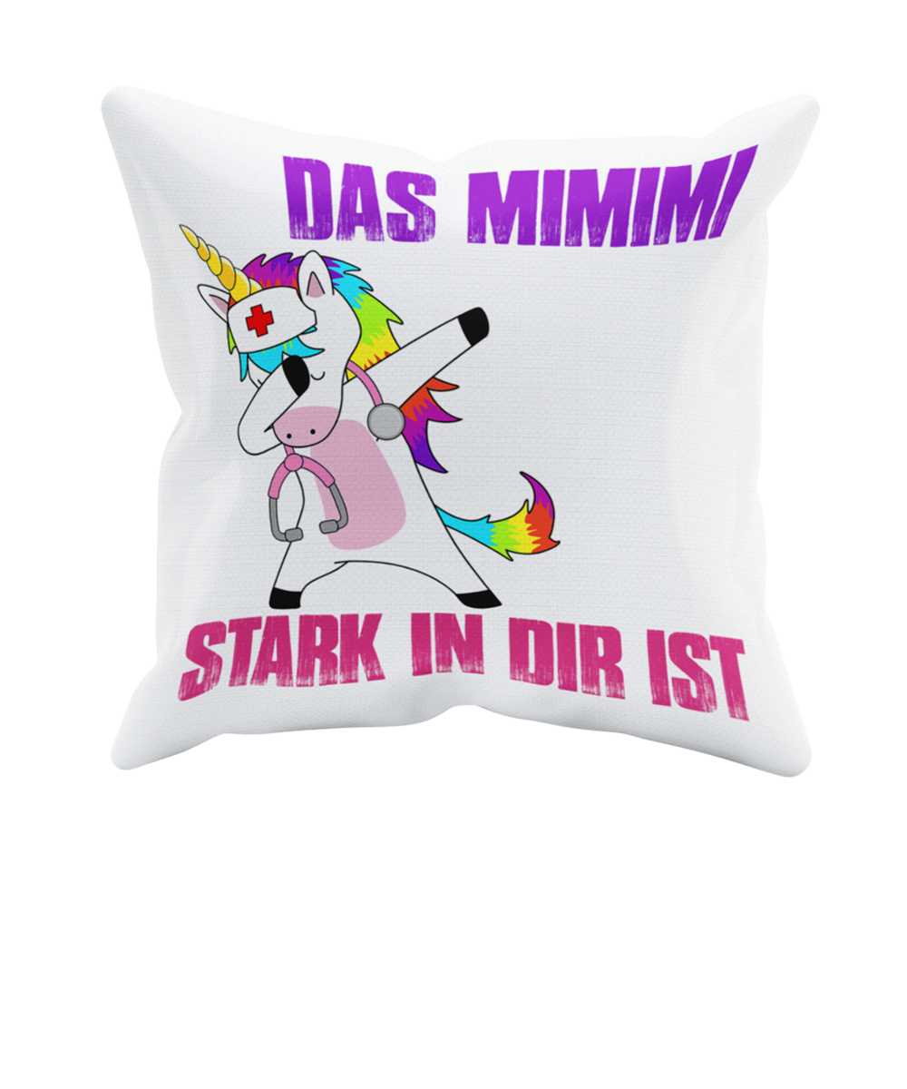 Kissen Einhorn "Mimimi" Handmade-Lifestyle