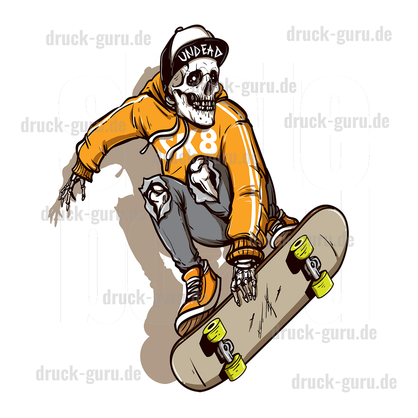 Bügelbild "Graffiti Skate SK8 " druck-guru