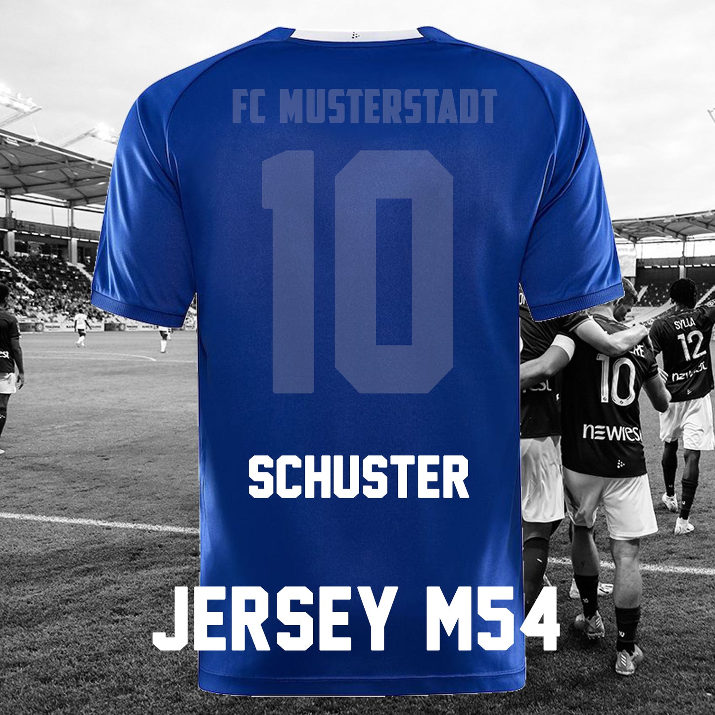 Spielername - Jersey M54 druck-guru