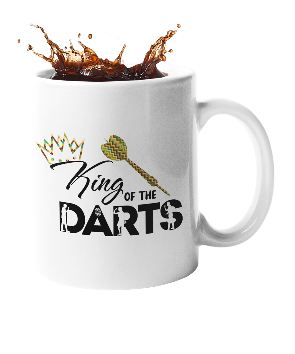 Darts Tasse "King of the Darts" Handmade-Lifestyle