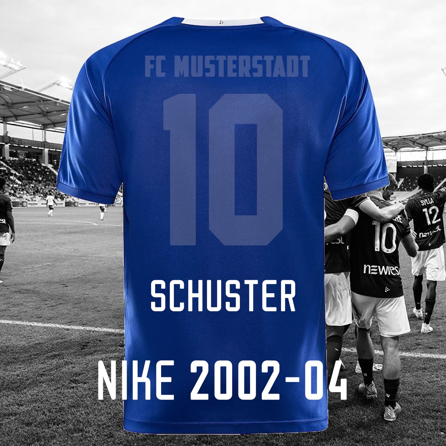 Spielername - Nike 2002-04 druck-guru