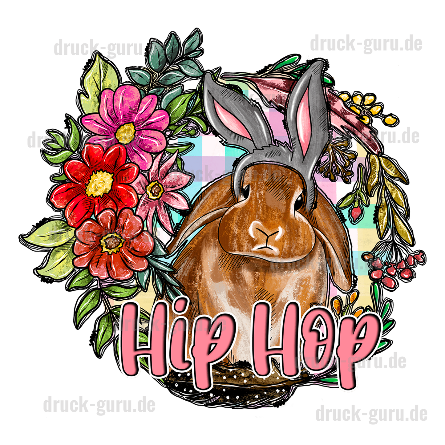 Bügelbild "Easter Day" druck-guru