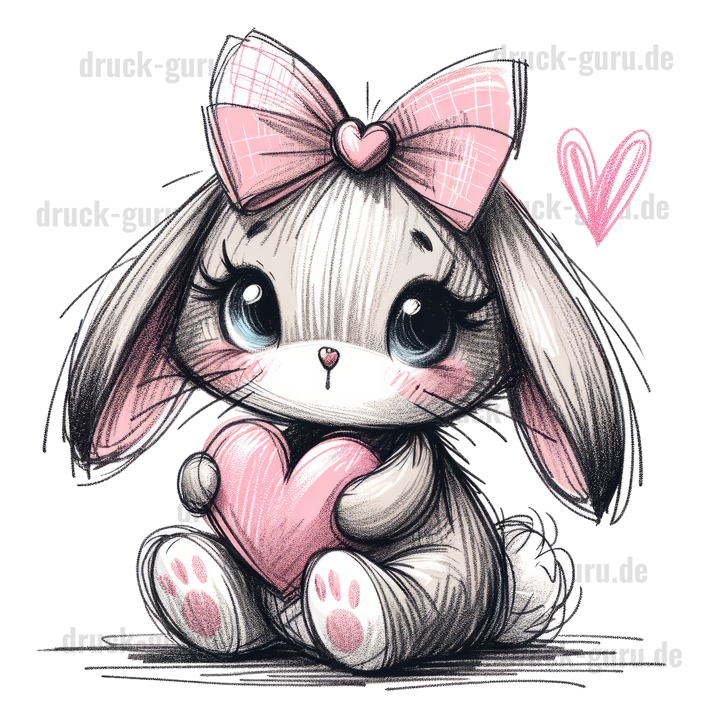 Bügelbild "Little Bunny" druck-guru