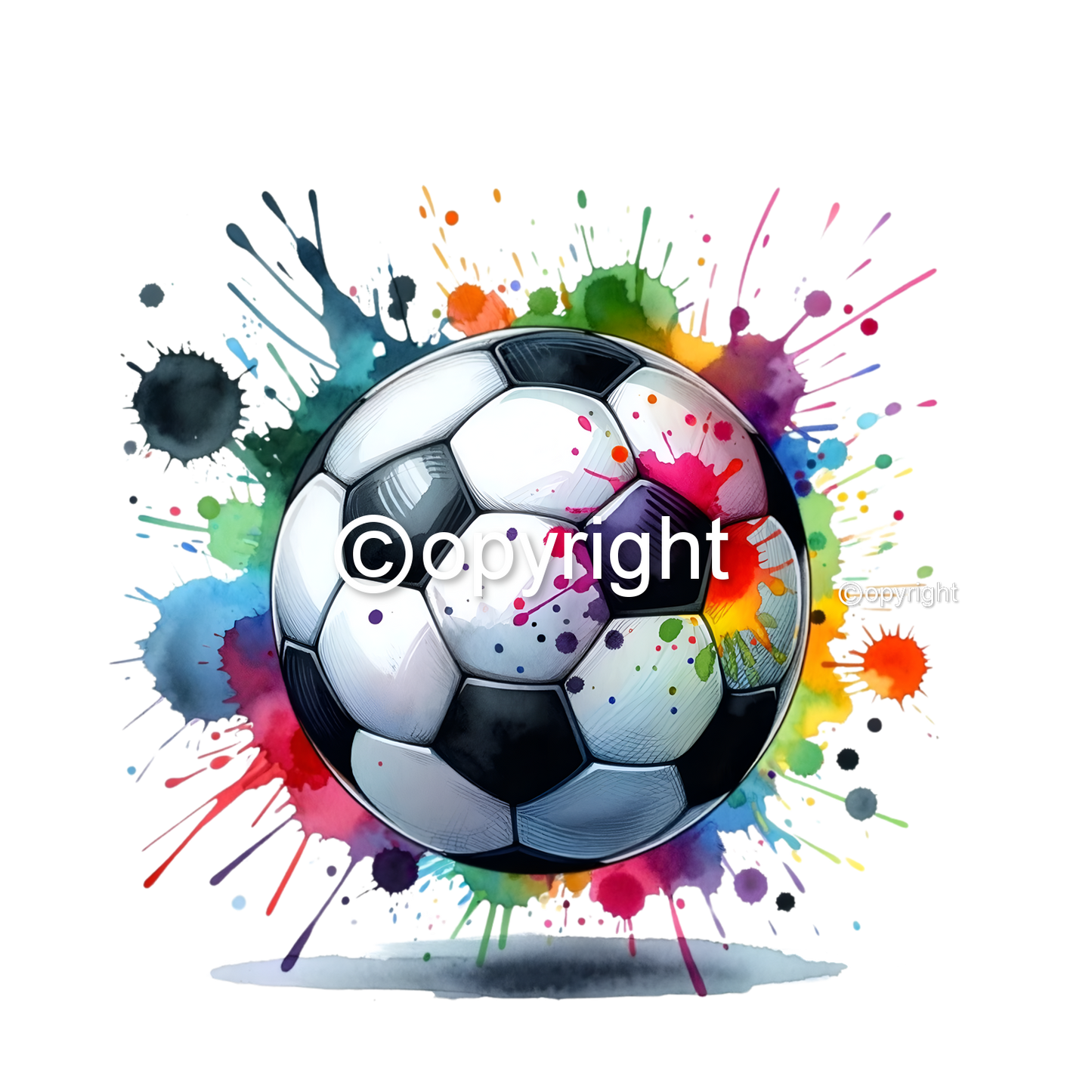 DTF Transfer EM 2024 "Color Ball" druck-guru