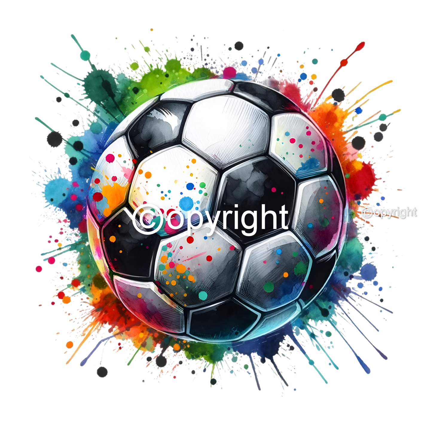 DTF Transfer EM 2024 "Color Ball 2" druck-guru