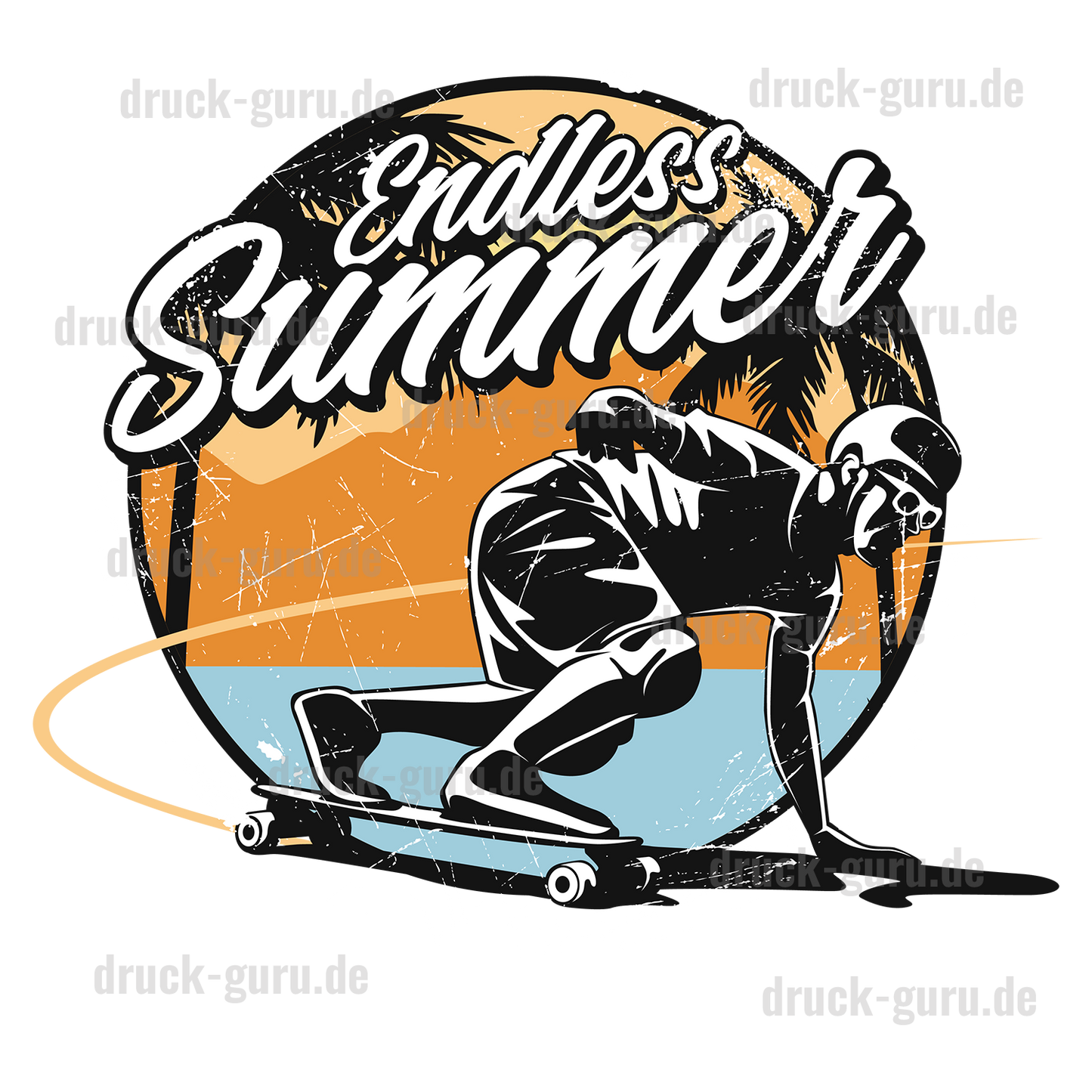 Bügelbild "Endless-Summer" druck-guru