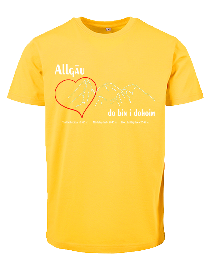 Fair T-Shirt "Dahoim" Allgäu Häs