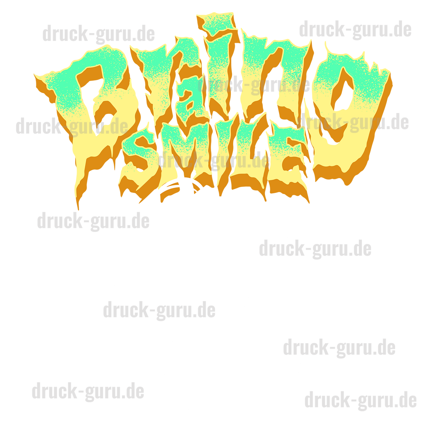 Bügelbild "Teddy Bring a Smile" druck-guru