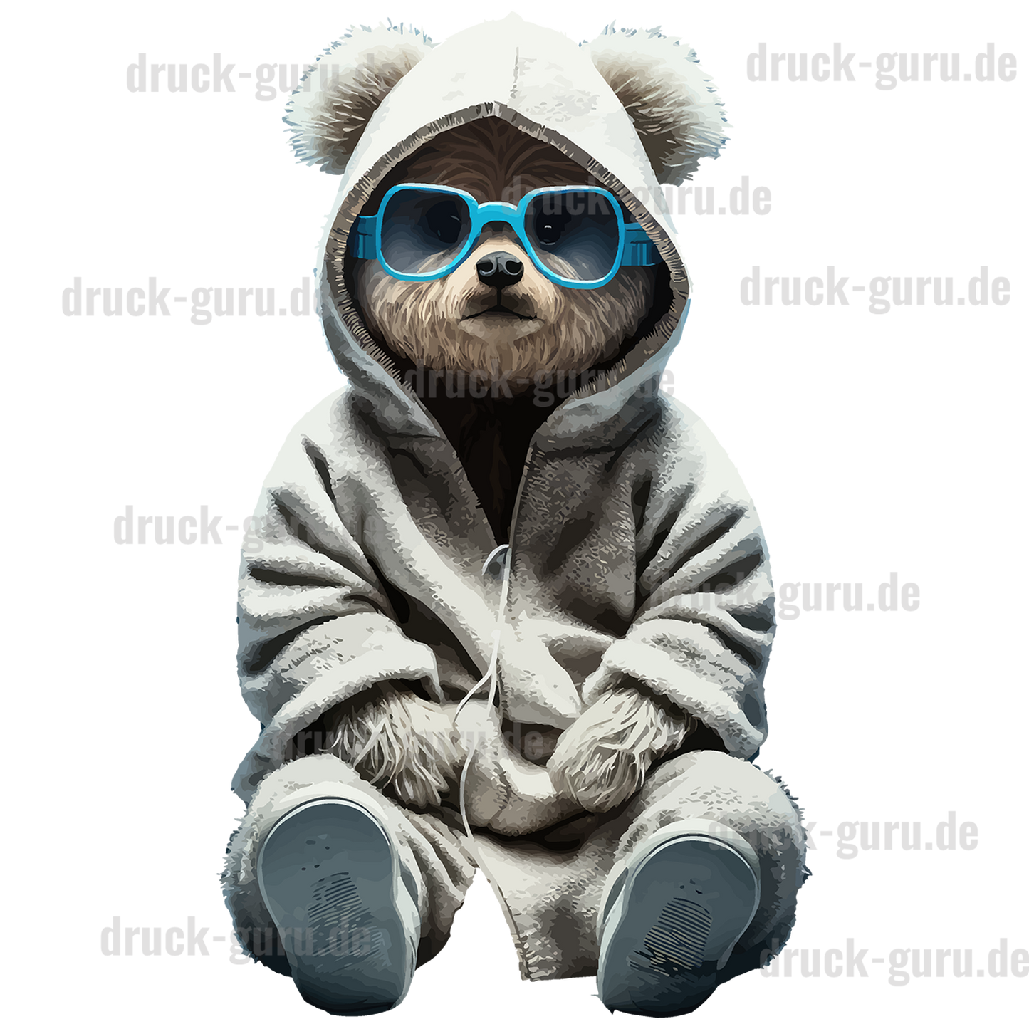 Bügelbild "Teddy Sunglass" druck-guru