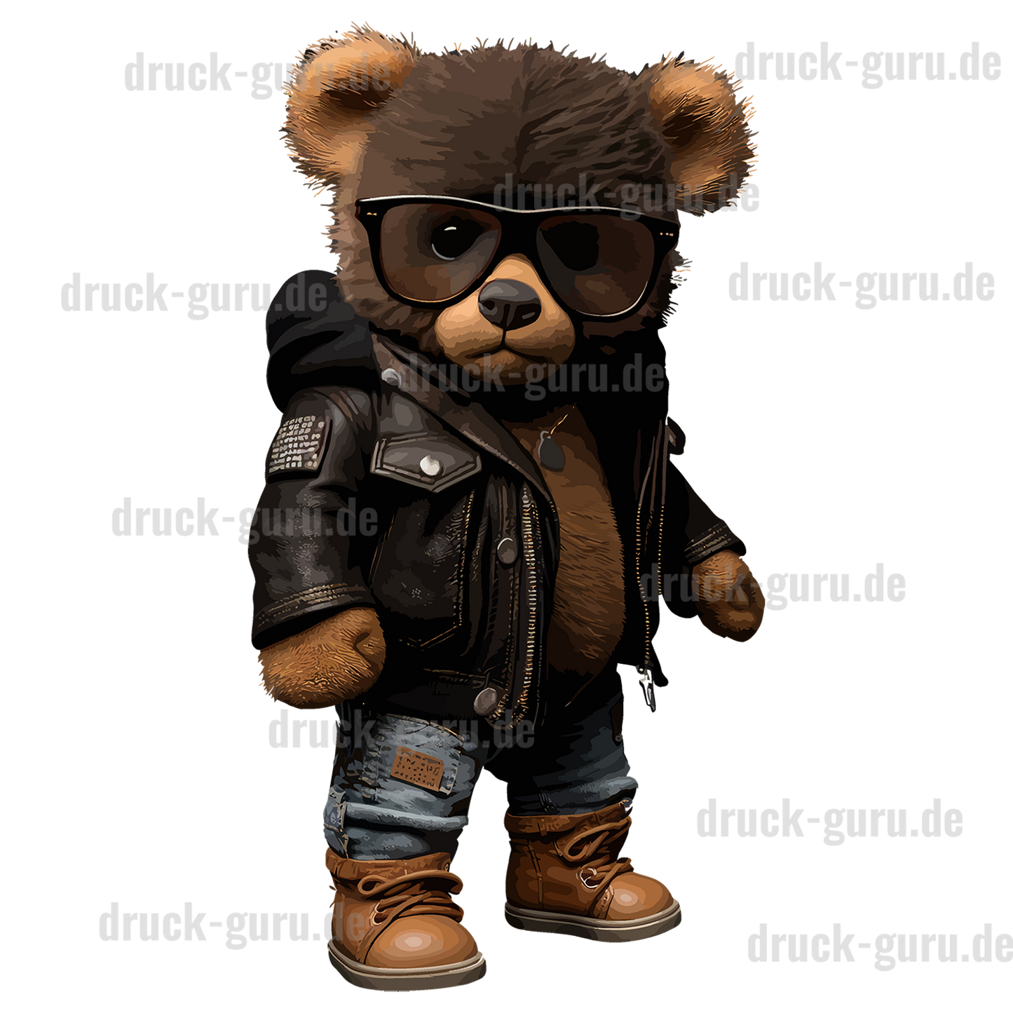 Bügelbild "Teddy Bruno" druck-guru