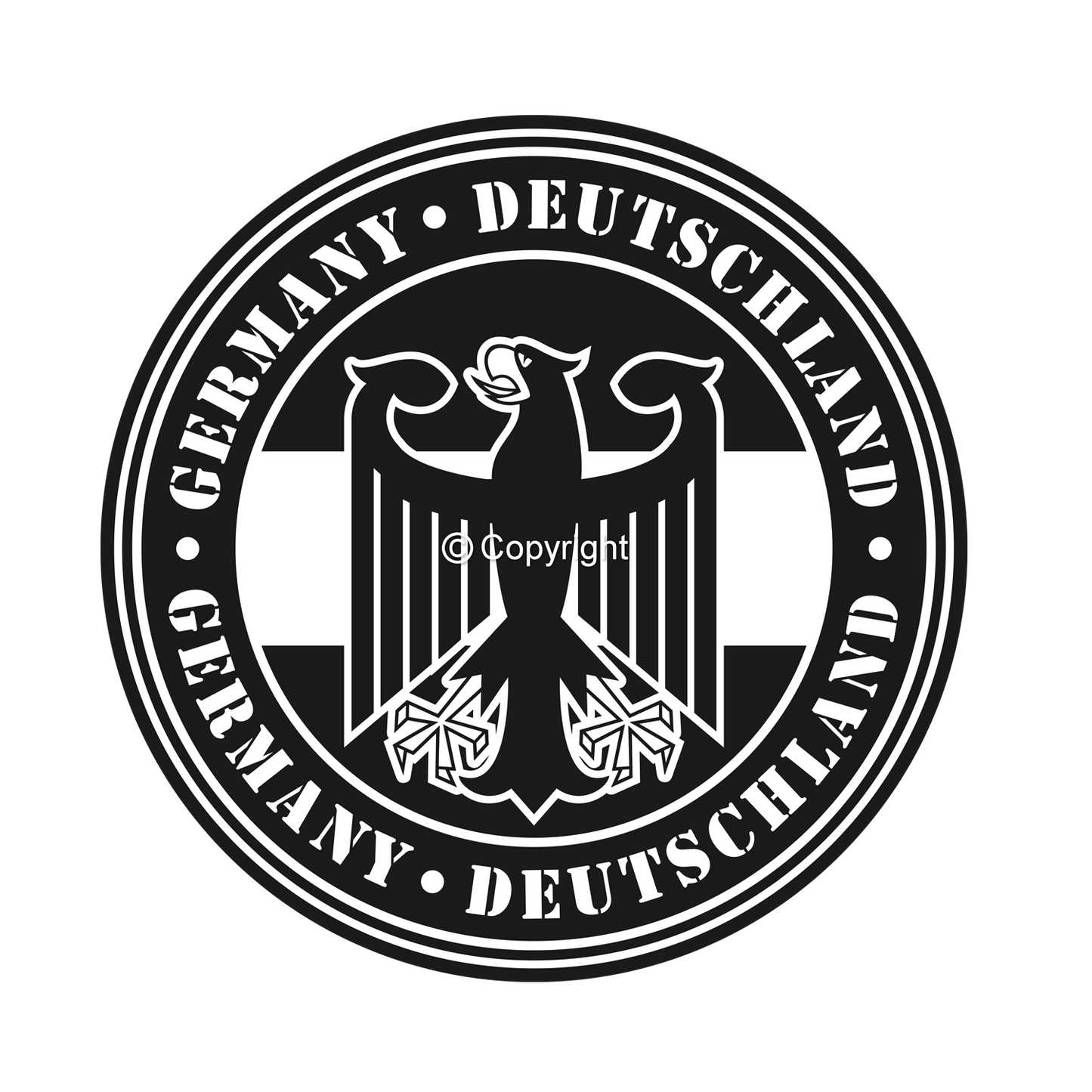 DTF Transfer EM 2024 "Germany Logo" druck-guru