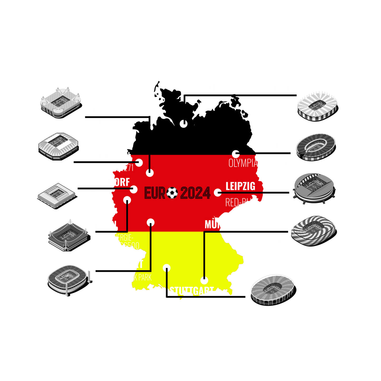DTF Transfer EM 2024 "STADIONKARTE" druck-guru