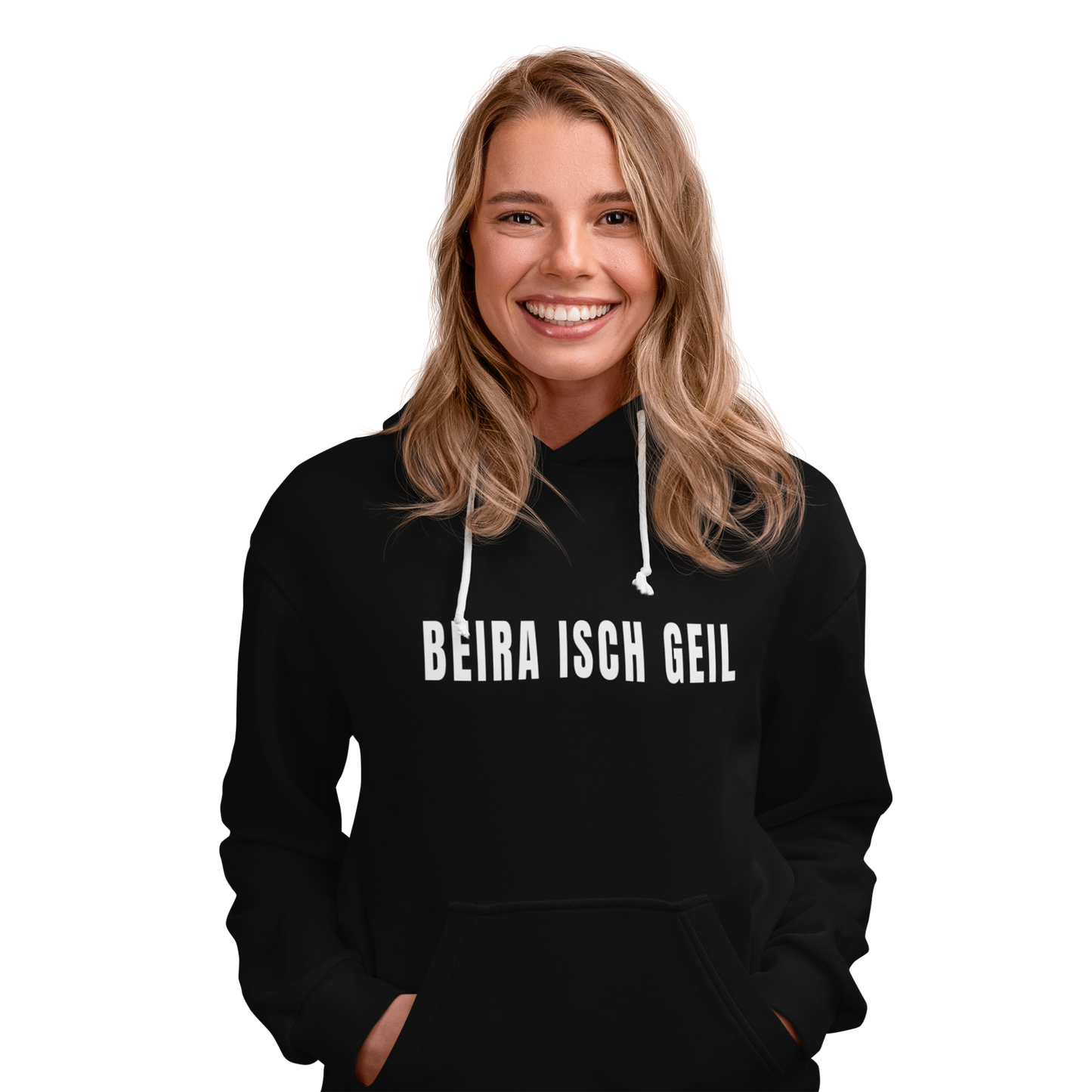 Hoodie "Beira isch geil" druck-guru