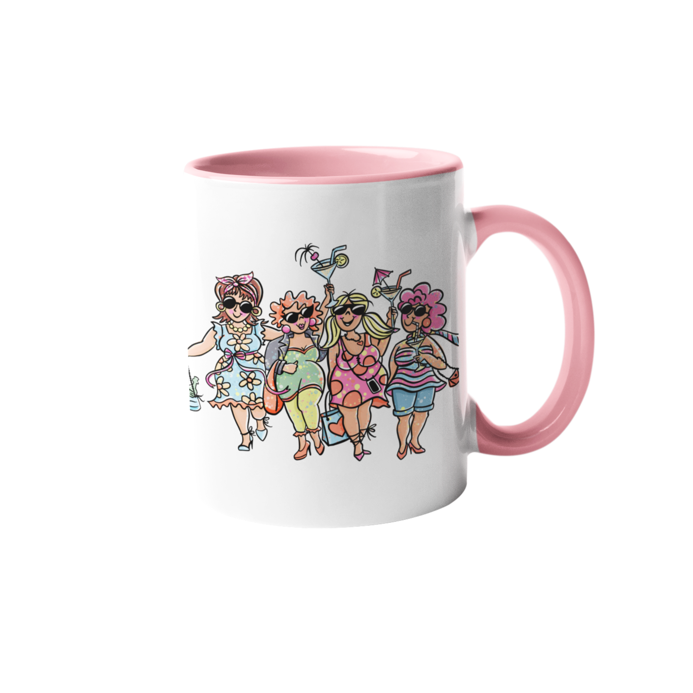 Keramik-Tasse Tante Plotta