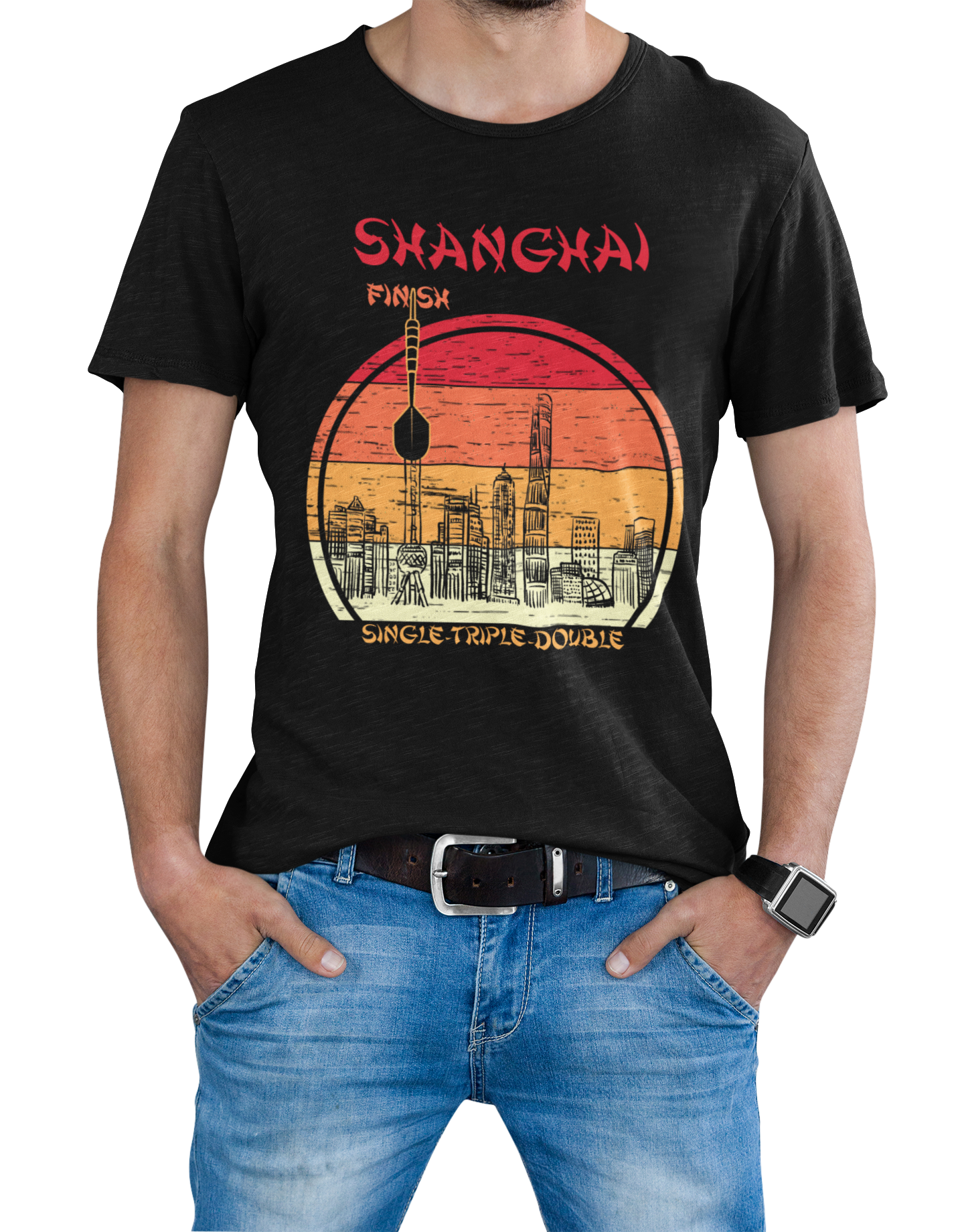 T-Shirt "Shanghai Finish" Handmade-Lifestyle
