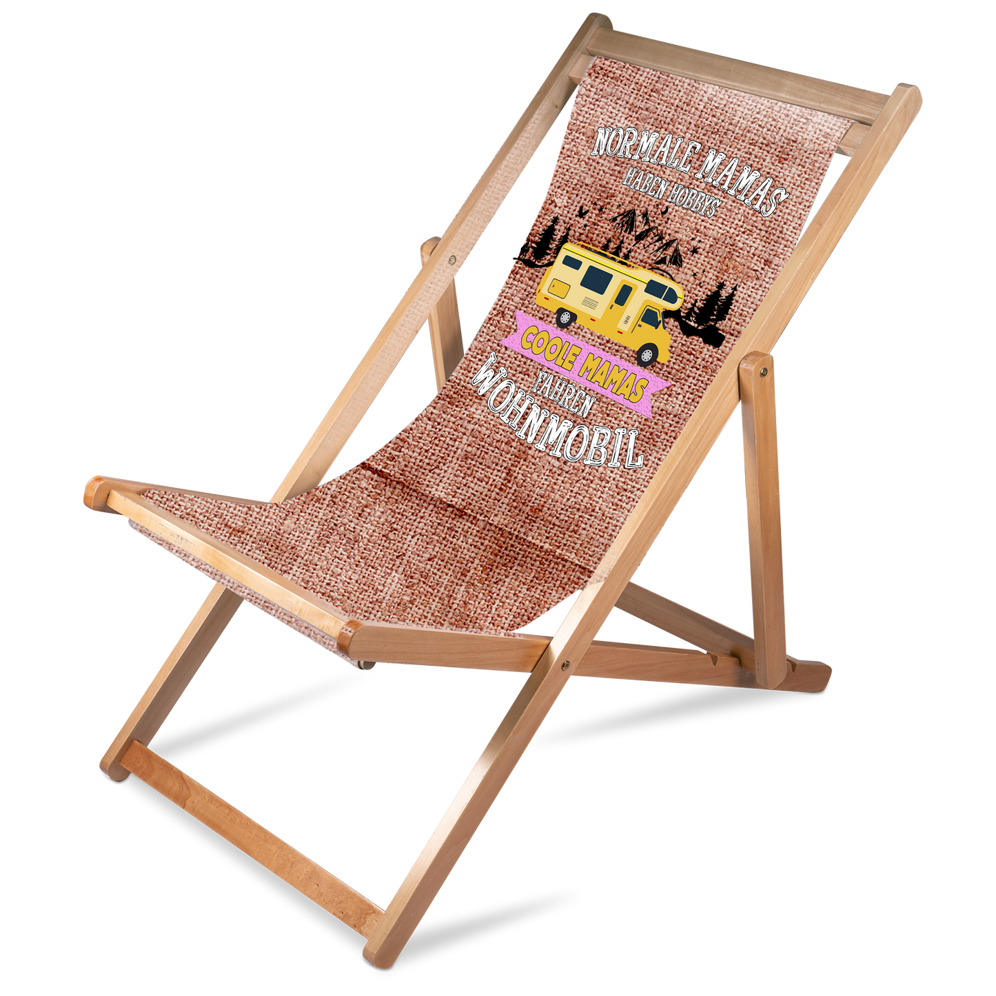 Liegestuhl Camping "Coole Mamas" Handmade-Lifestyle