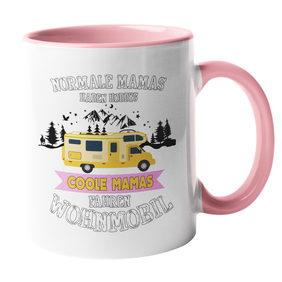 Camping-Tasse "Coole Mamas" Handmade-Lifestyle