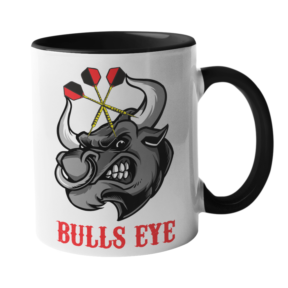Darts Tasse "Bulls Eye - One" Handmade-Lifestyle