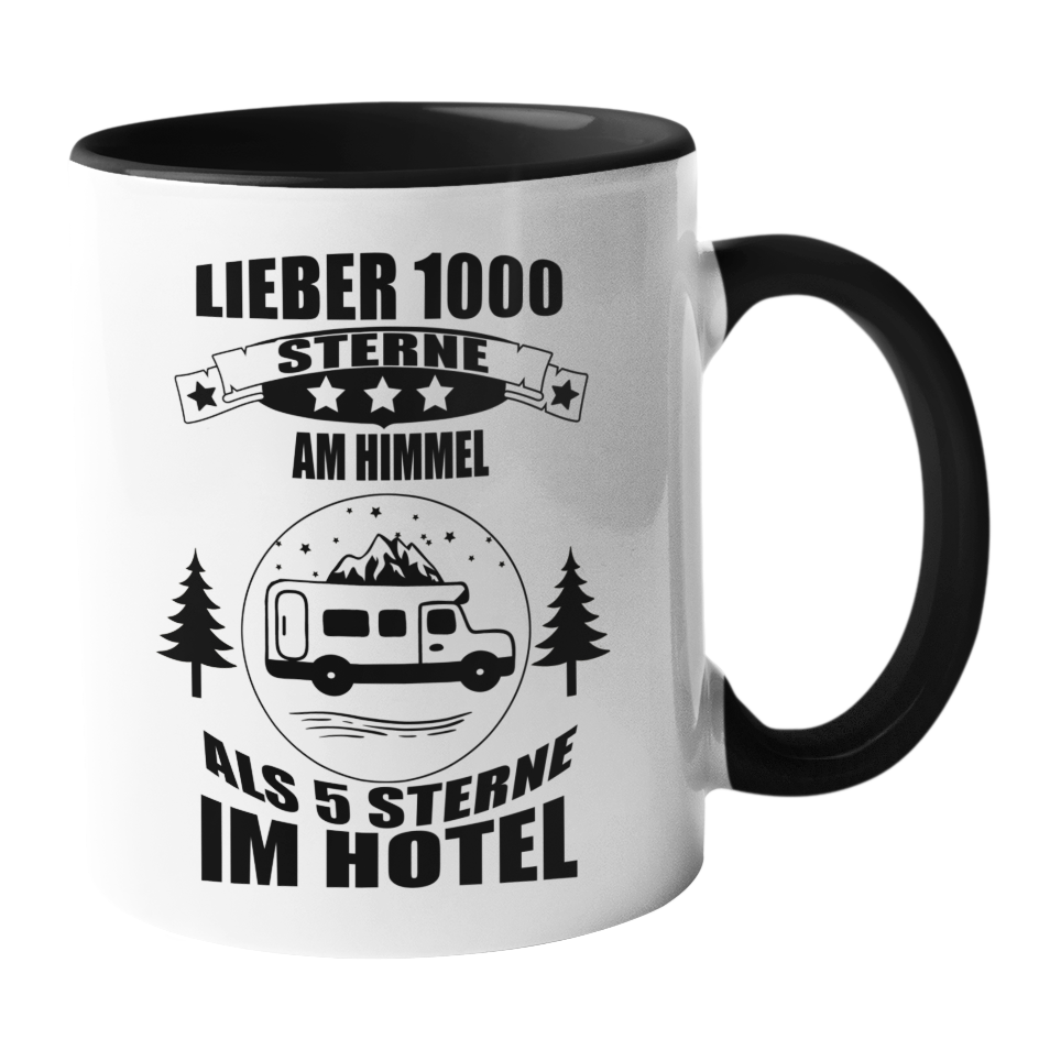 Camping-Tasse "1000 Sterne am Himmel" Handmade-Lifestyle