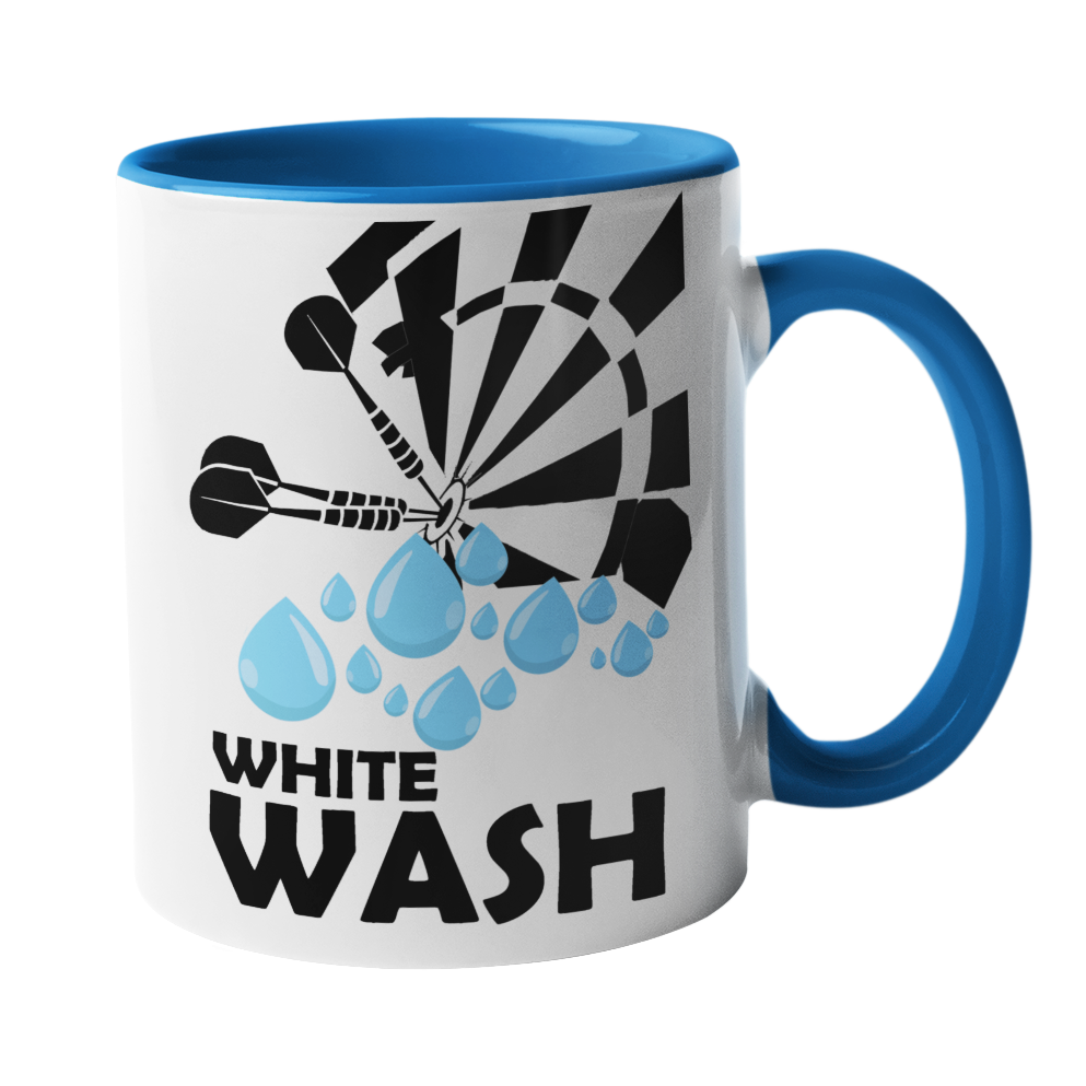 Darts Tasse "White Wash" Handmade-Lifestyle