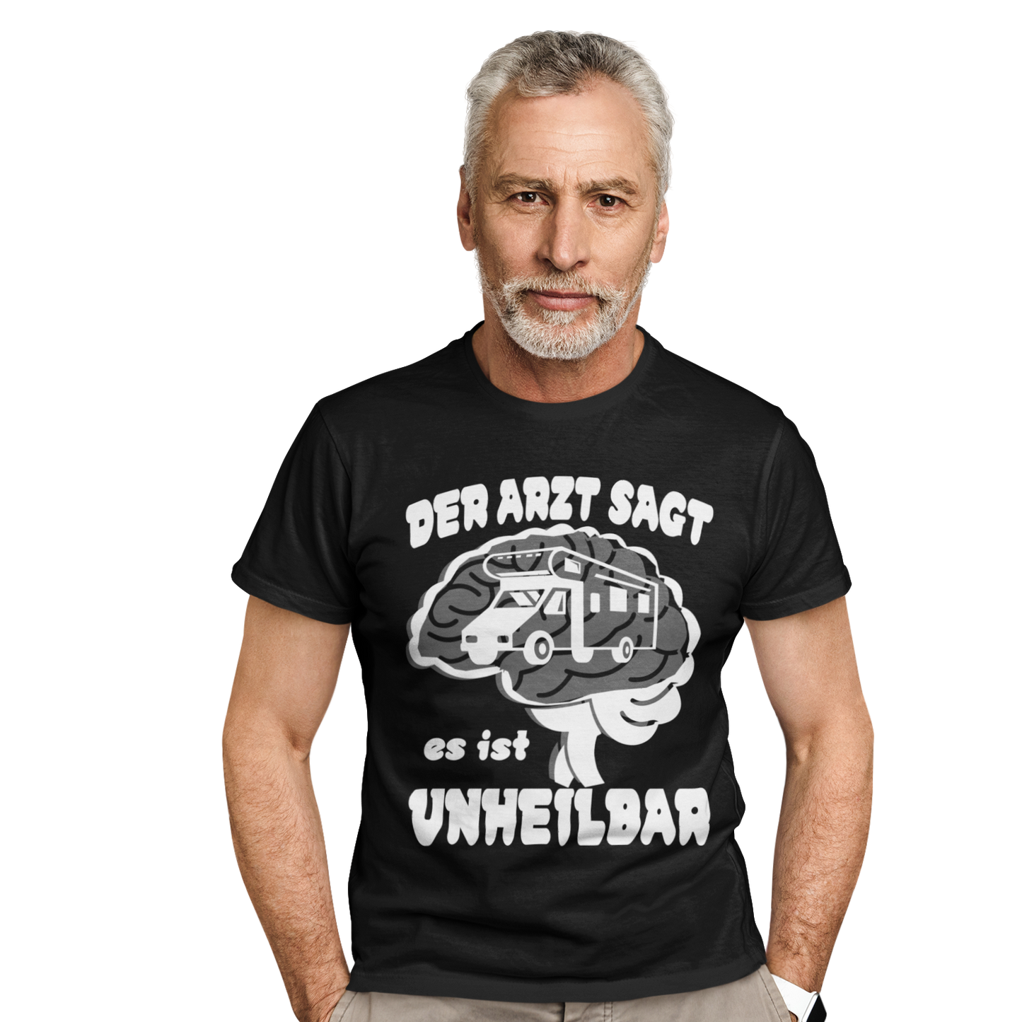 T-Shirt "Unheilbar" Handmade-Lifestyle