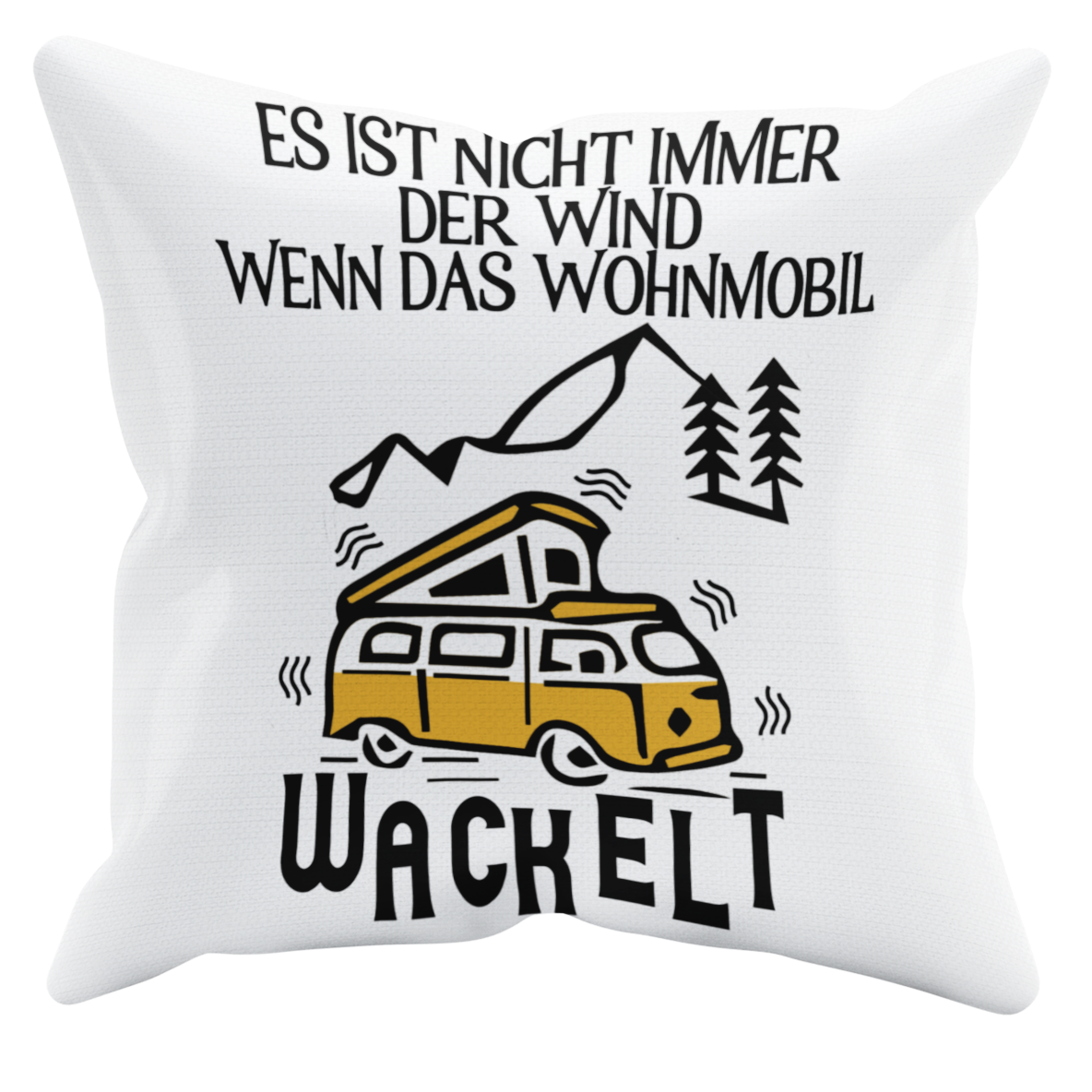 camping kissen Camping Kissen "Wohnmobil wackelt"