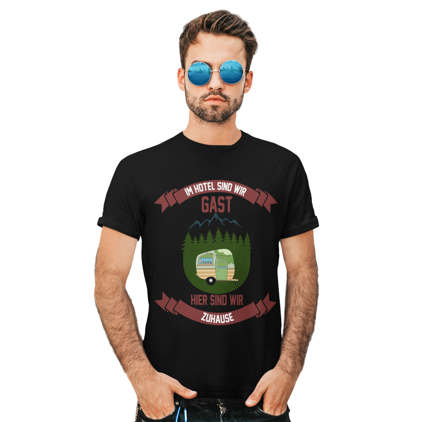 T-Shirt "Hier sind wir Zuhause" Handmade-Lifestyle