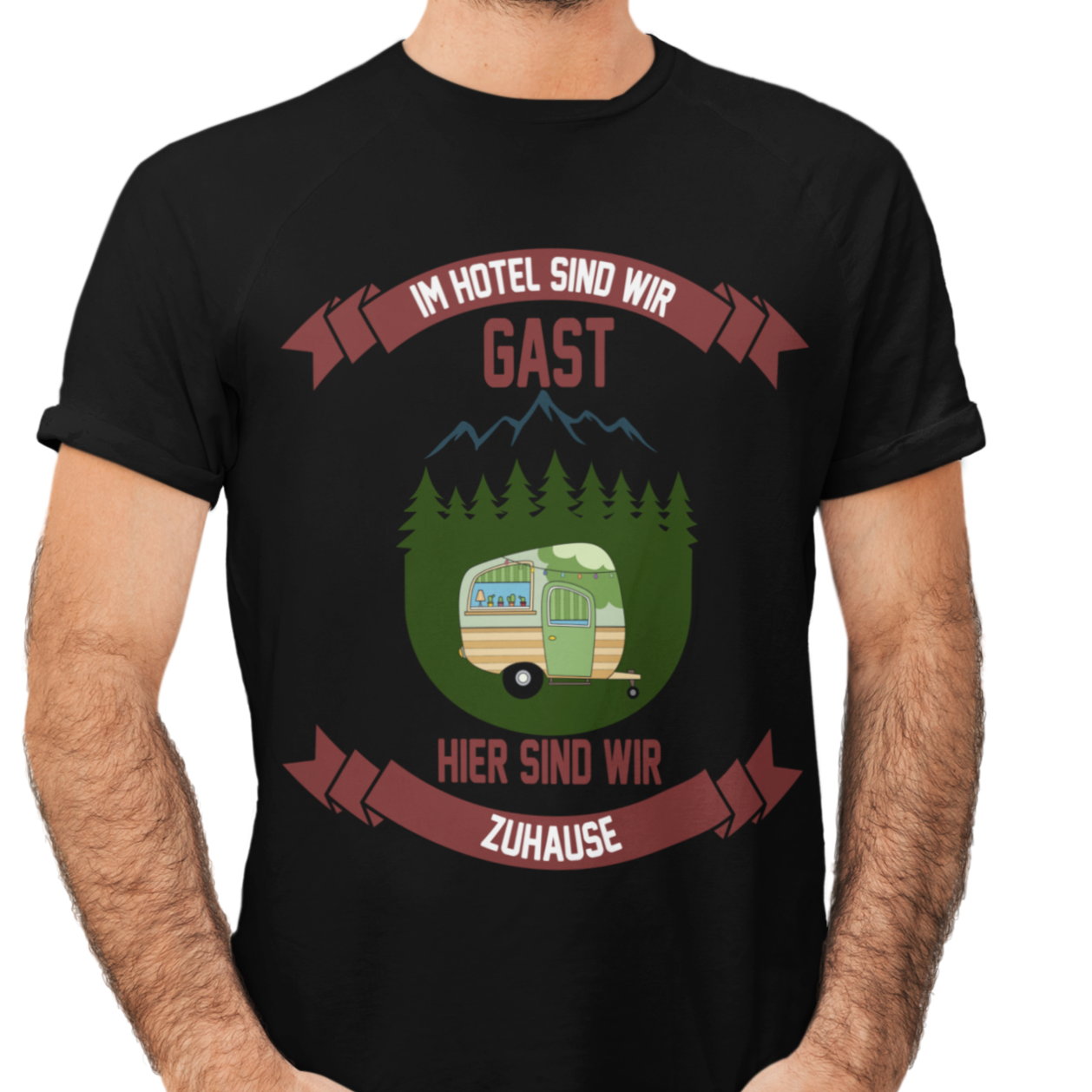 T-Shirt "Hier sind wir Zuhause" Handmade-Lifestyle