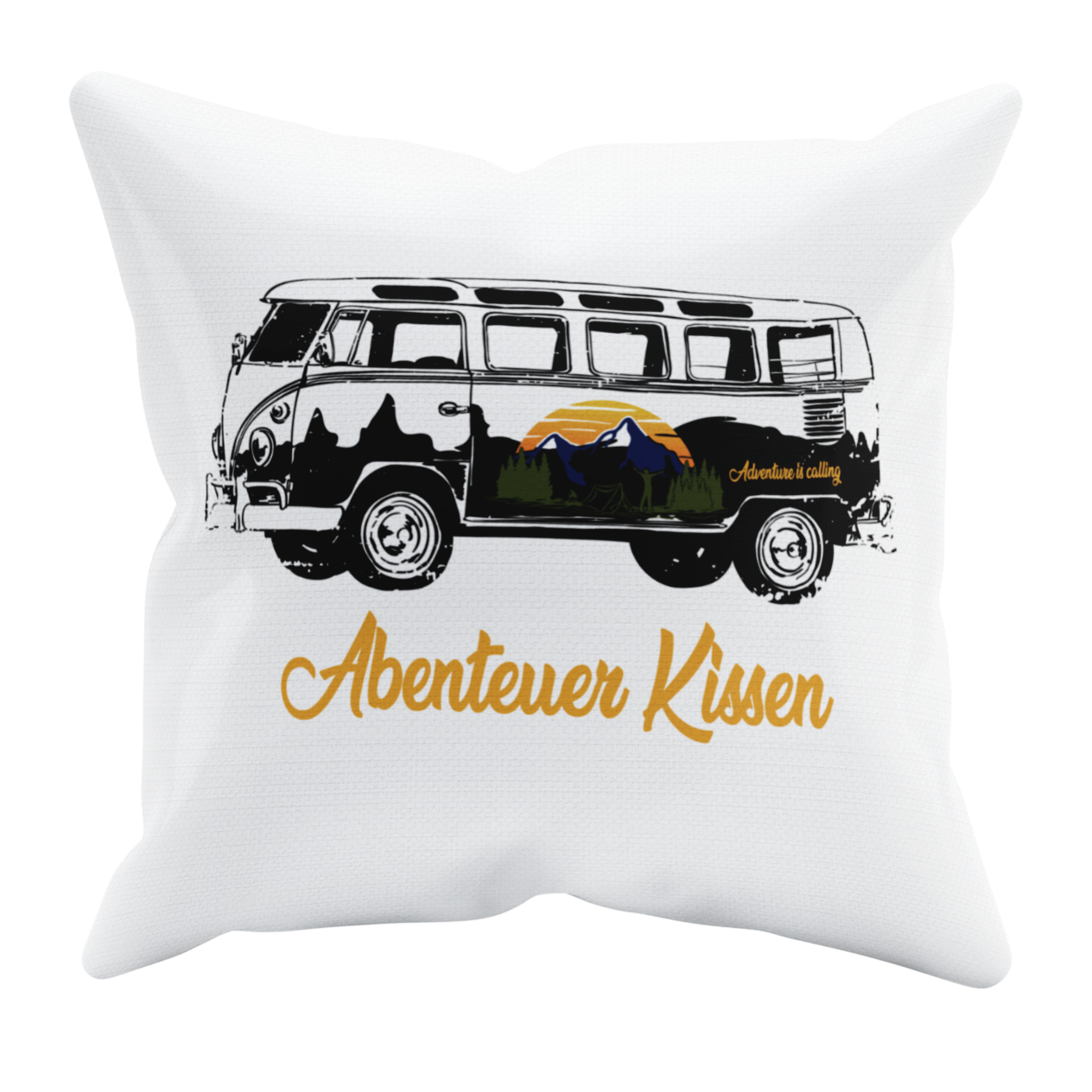 Camping Kissen "Abenteuer" Handmade-Lifestyle