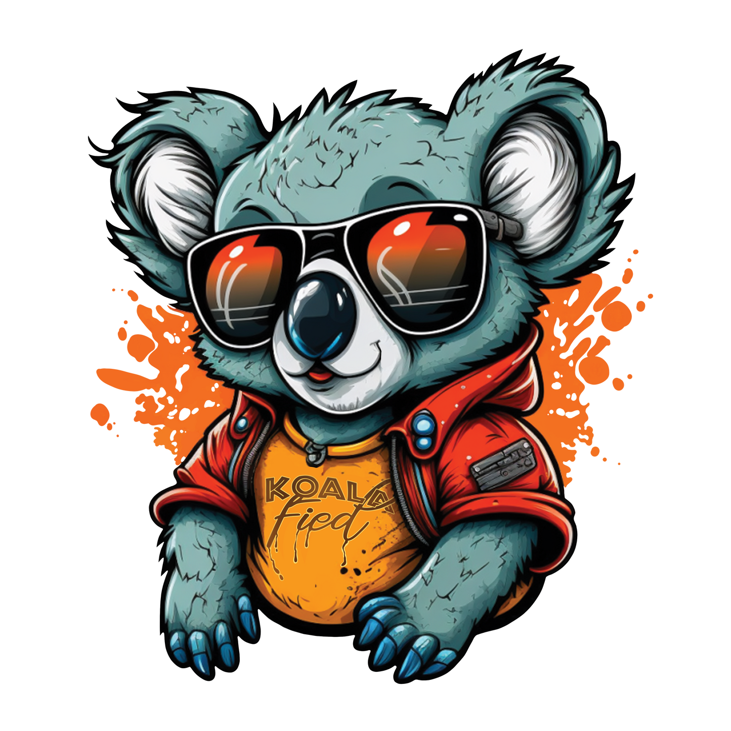 Print-Motiv "Cool Koala" druck-guru