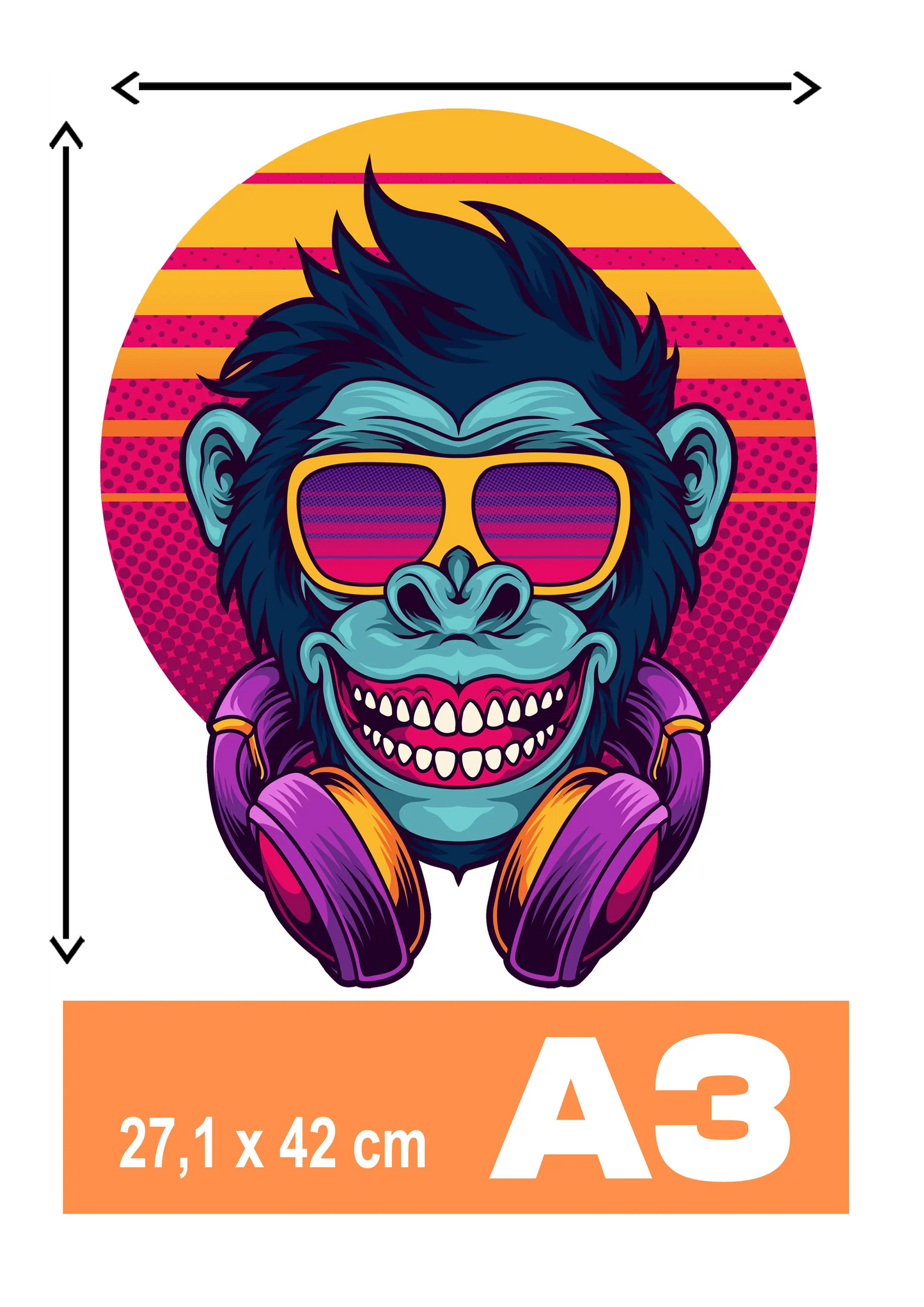 DTF Transfer A3 | 27,1 x 42 druck-guru