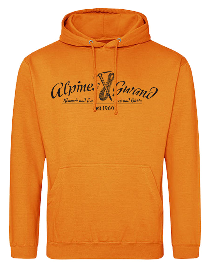 Fair Hoodie "Alpines Gwand - schwarz" Allgäu Häs