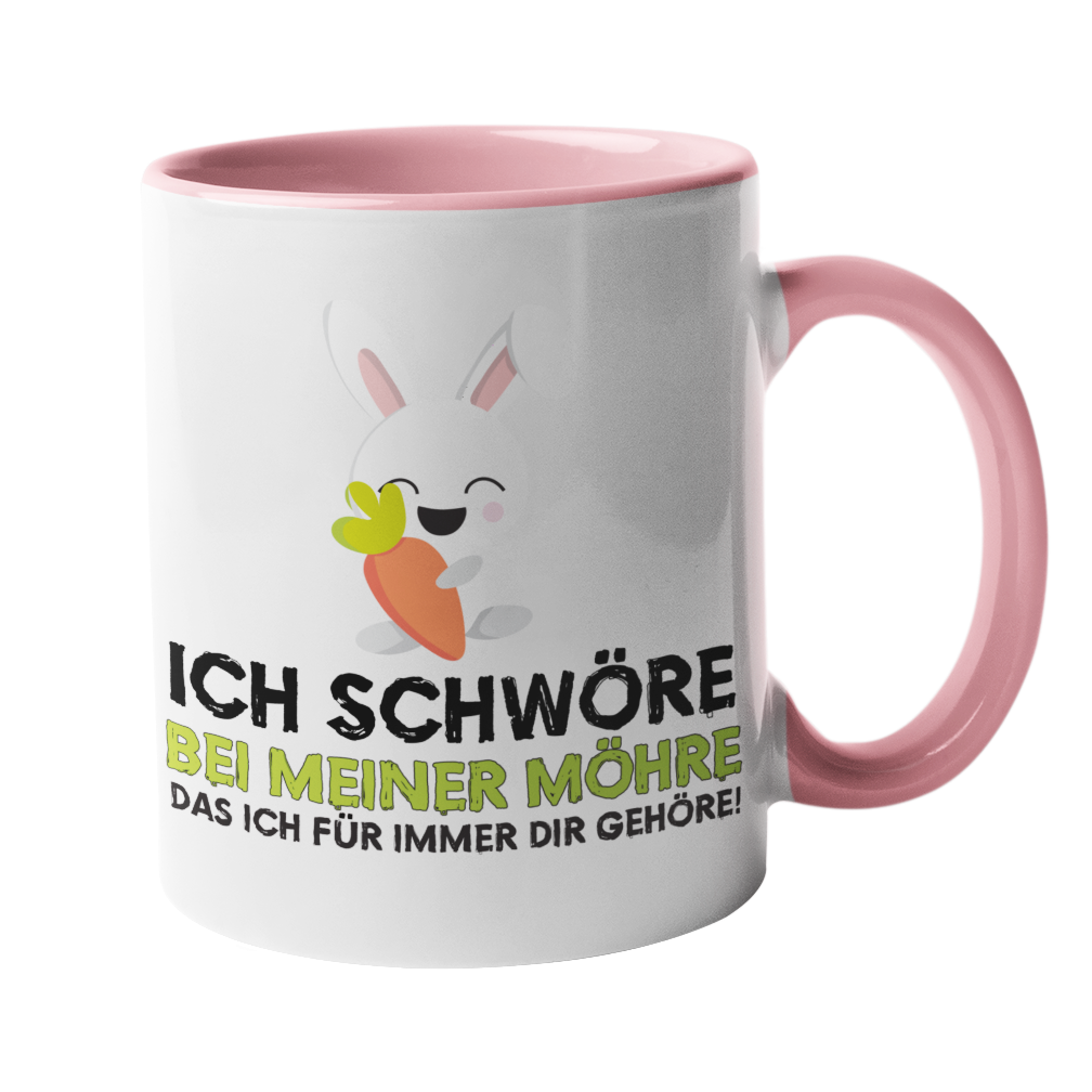 Tasse "bei meiner Möhre" Handmade-Lifestyle