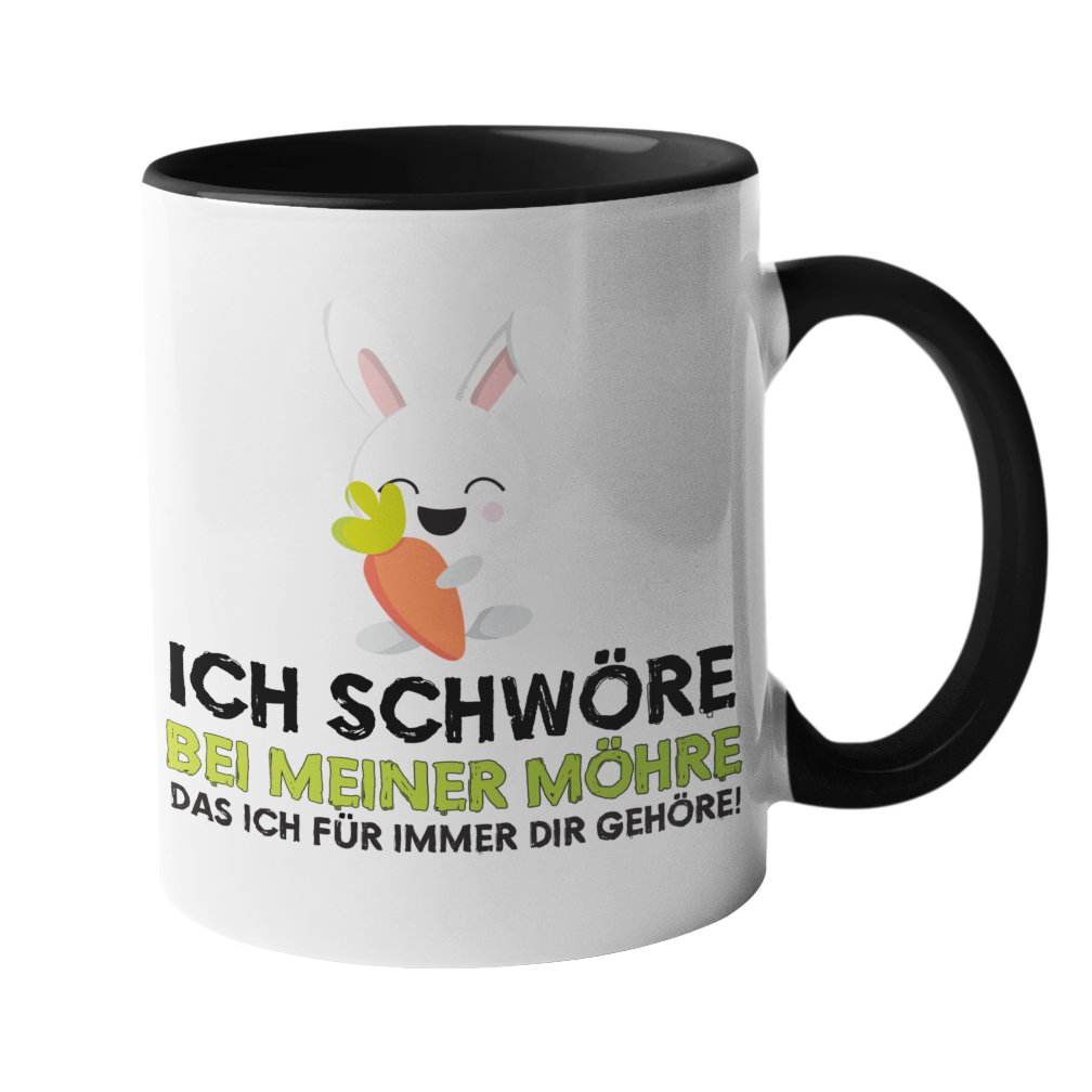 Tasse "bei meiner Möhre" Handmade-Lifestyle