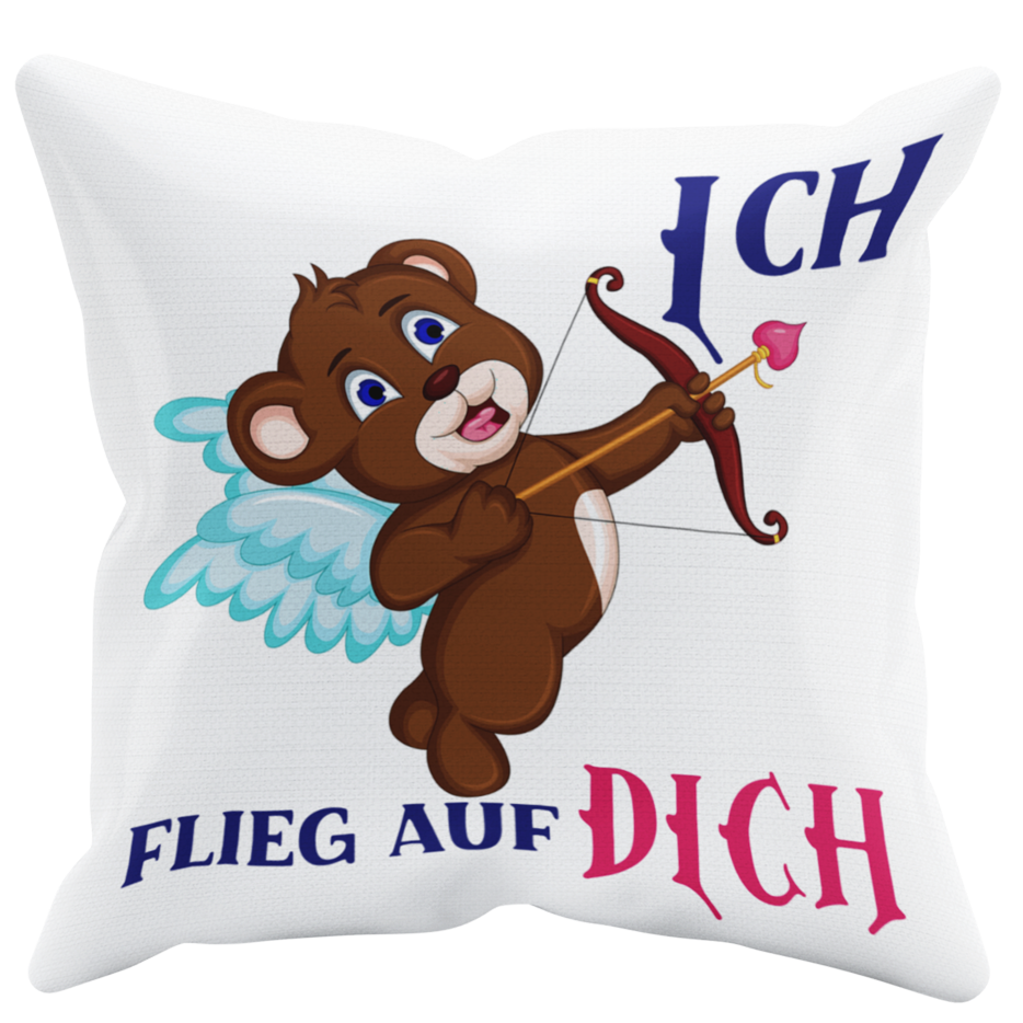 Kissen "Ich flieg auf Dich" Handmade-Lifestyle